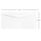 JAM Paper 4" x 9.5" White Business Envelopes, Bulk